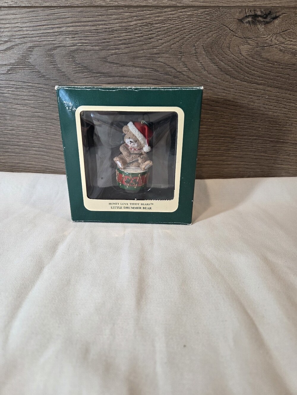 1991 Carlton Cards Teddy Bear Ornament Vintage 🎄